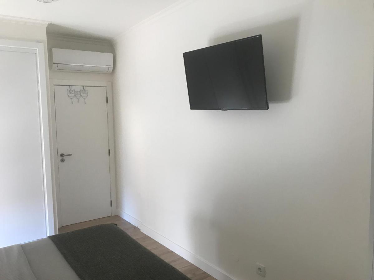 Modern Double Room With Private Balcony Montijo Bagian luar foto