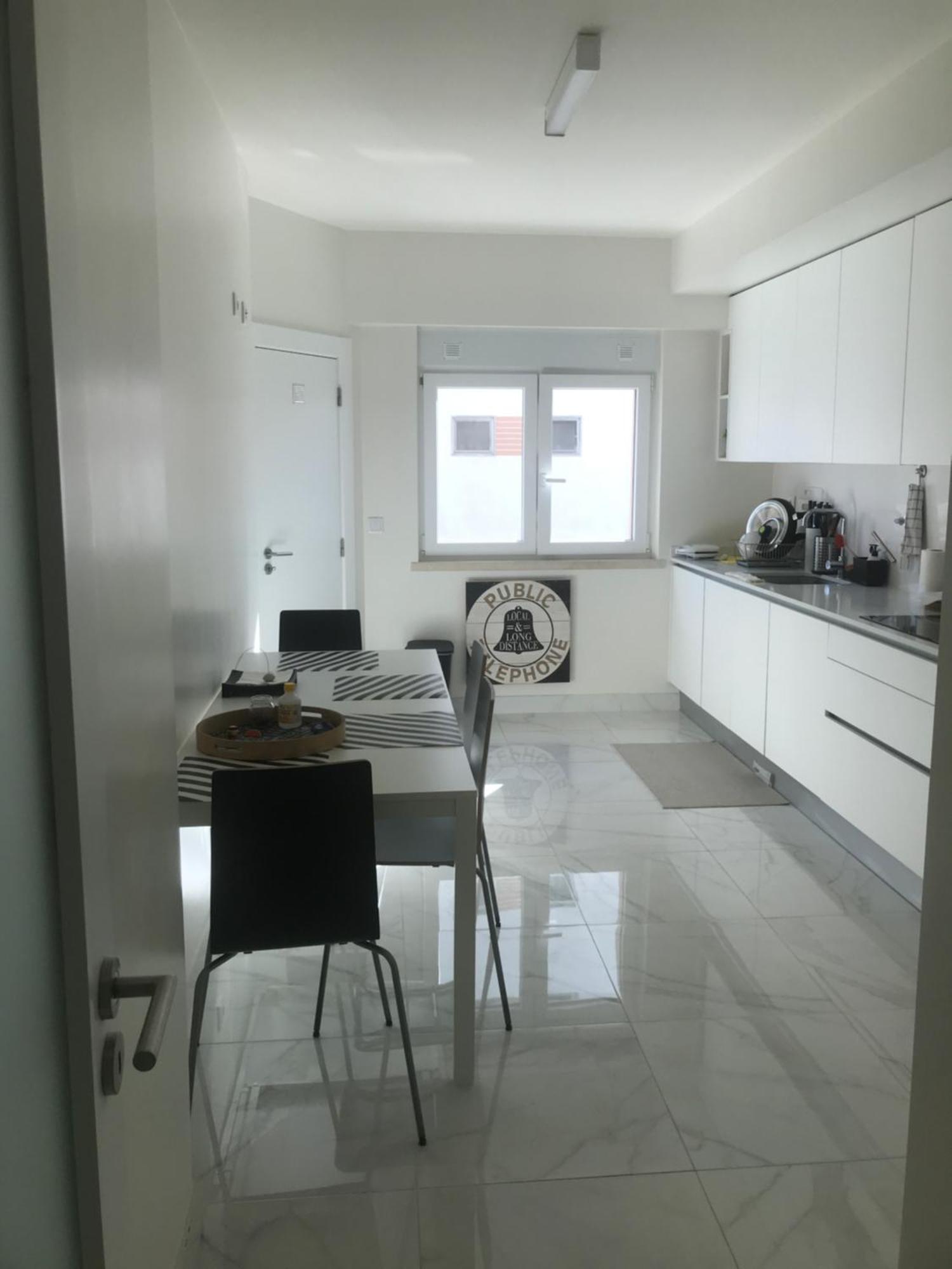 Modern Double Room With Private Balcony Montijo Bagian luar foto