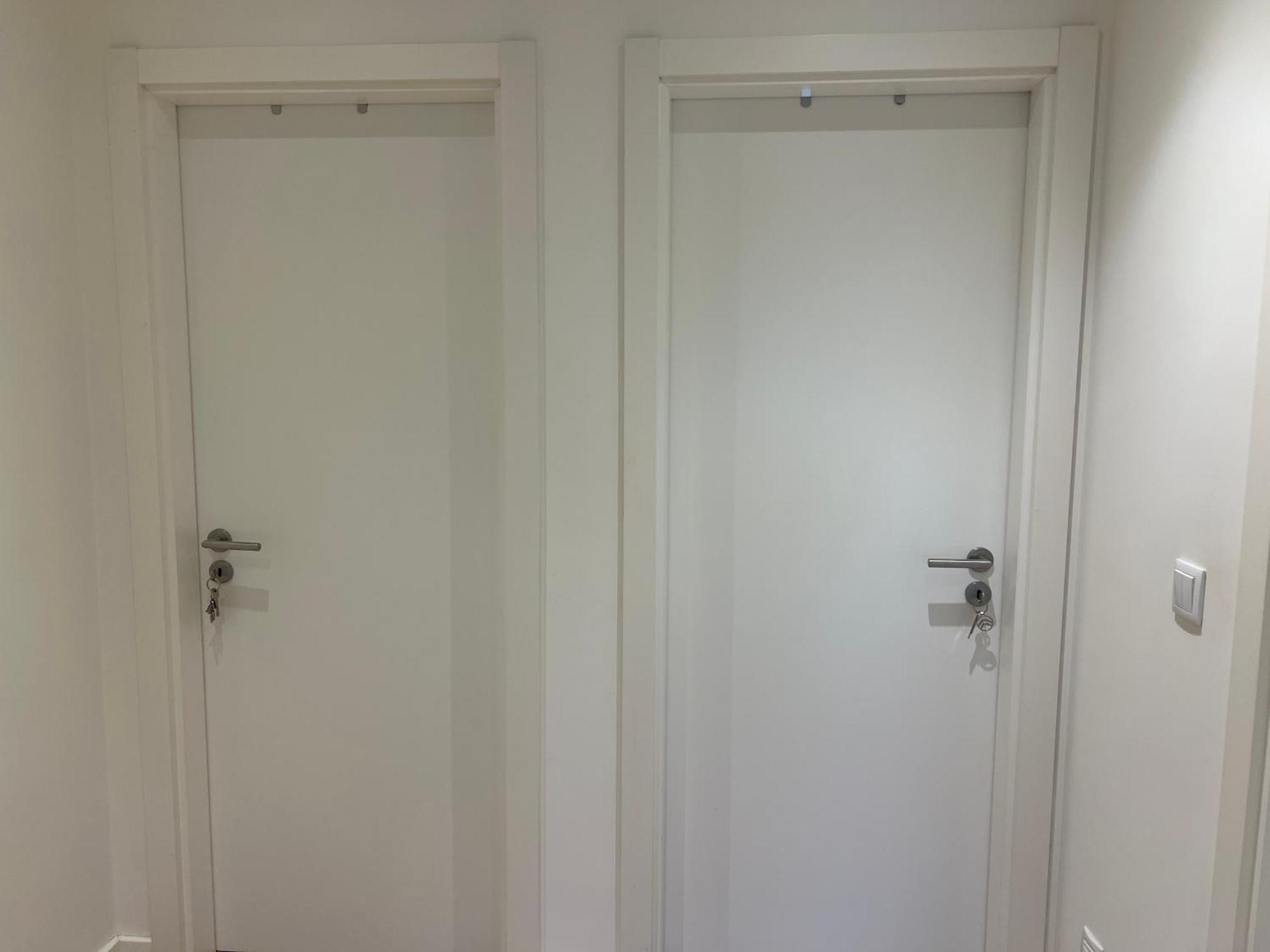 Modern Double Room With Private Balcony Montijo Bagian luar foto