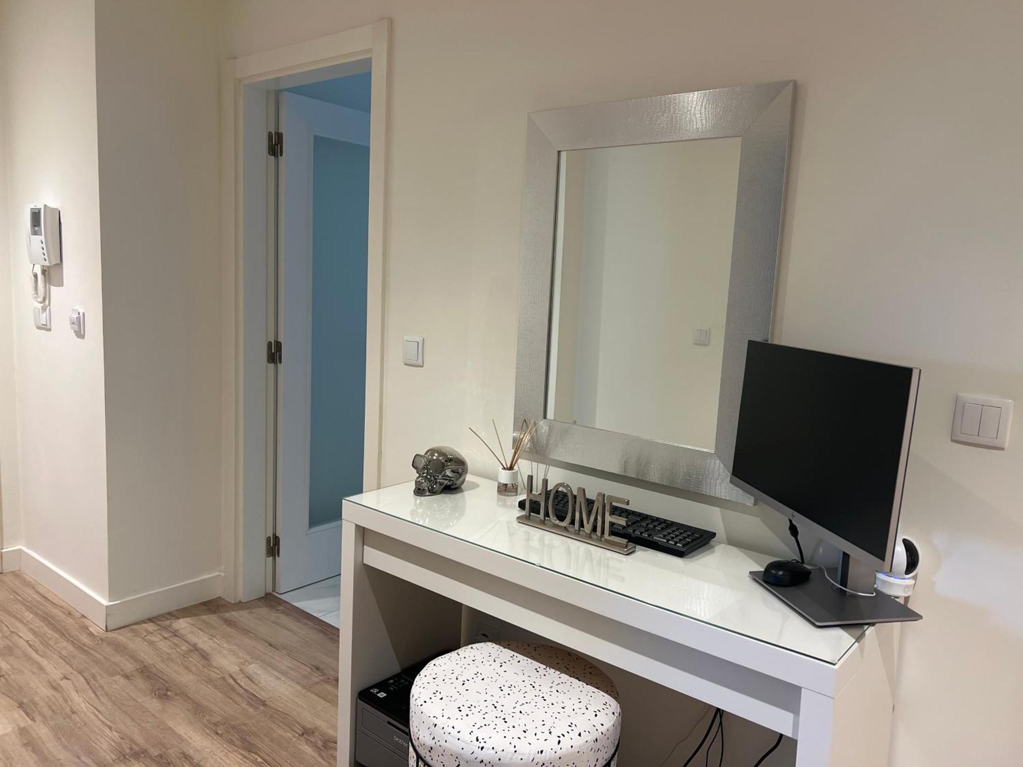 Modern Double Room With Private Balcony Montijo Bagian luar foto