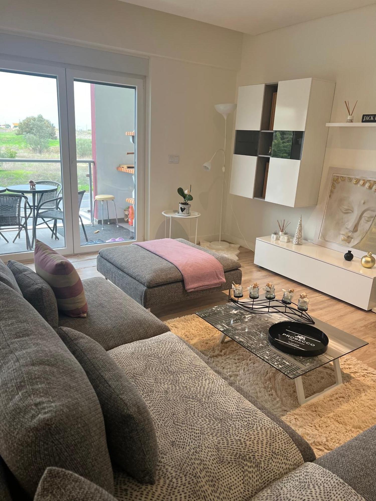 Modern Double Room With Private Balcony Montijo Bagian luar foto
